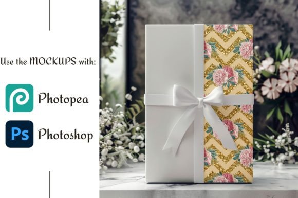Download Wrapping Paper Mockup | Gift Box Mockup - Gift Collection