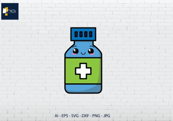 Download Medicine Bottle Kawaii Doctor - Medicine Collection
