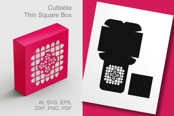 Download Cinco De Mayo 3 Gift Square Box Template - Gift Collection